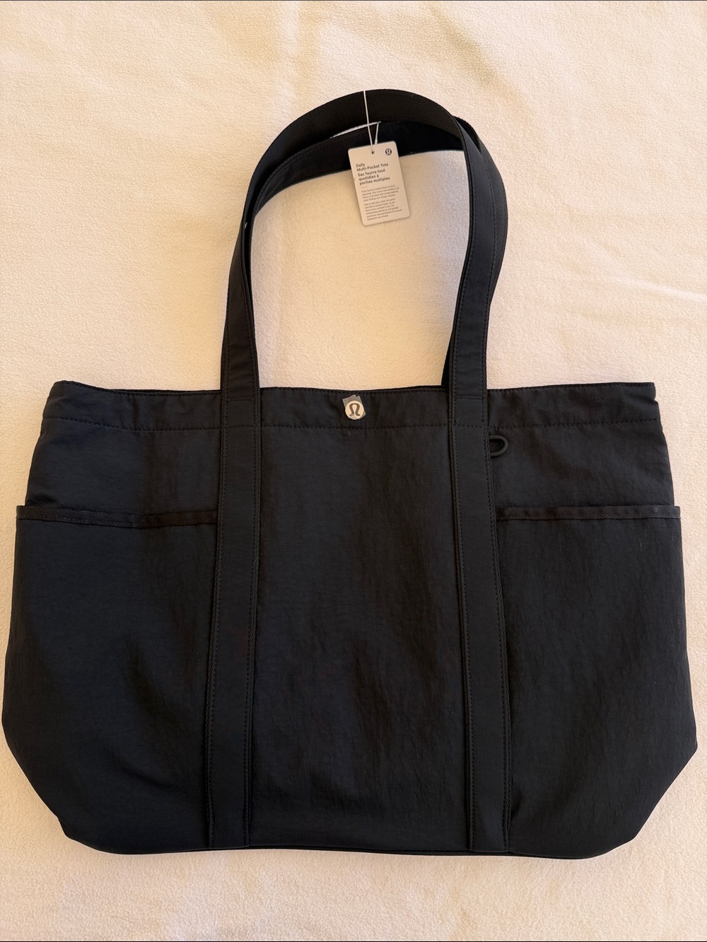 lululemon athletica Black Utility Tote